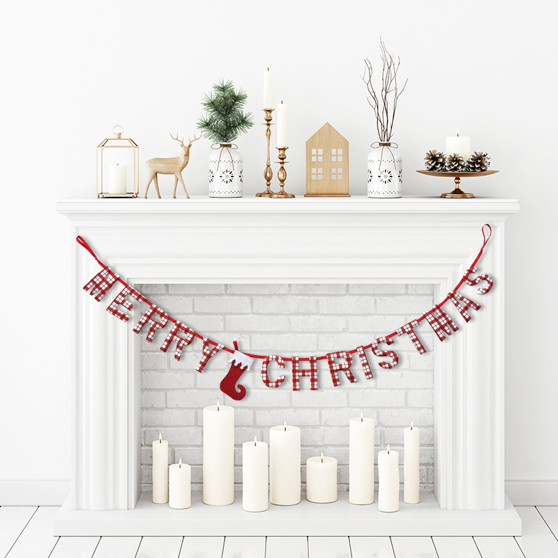 72inch Christmas Stocking Garland
