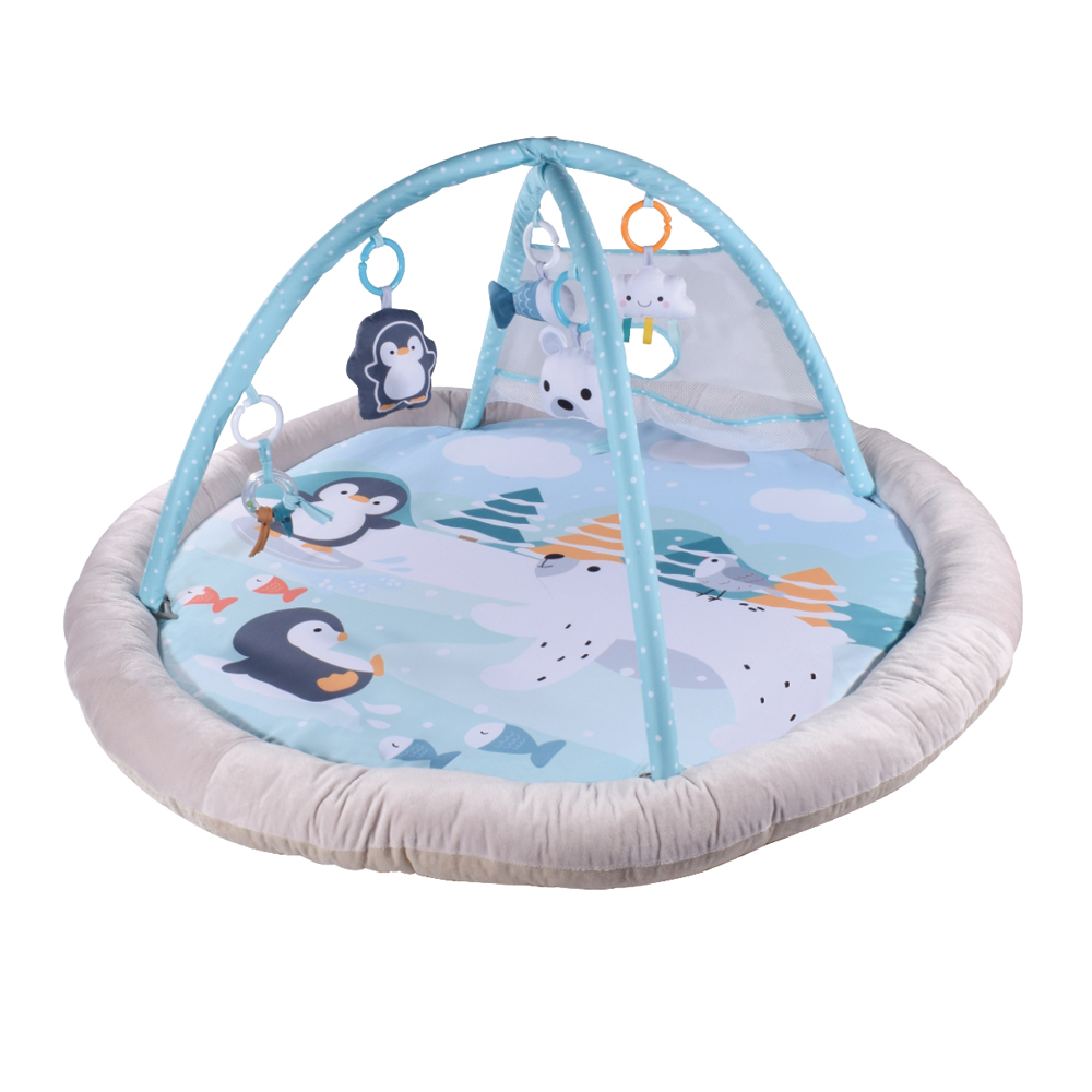 Konig Kids Ultra thick Soft Baby Toys Play Mat Game Mat with Hanging Toys Baby Toys 0-12 Months