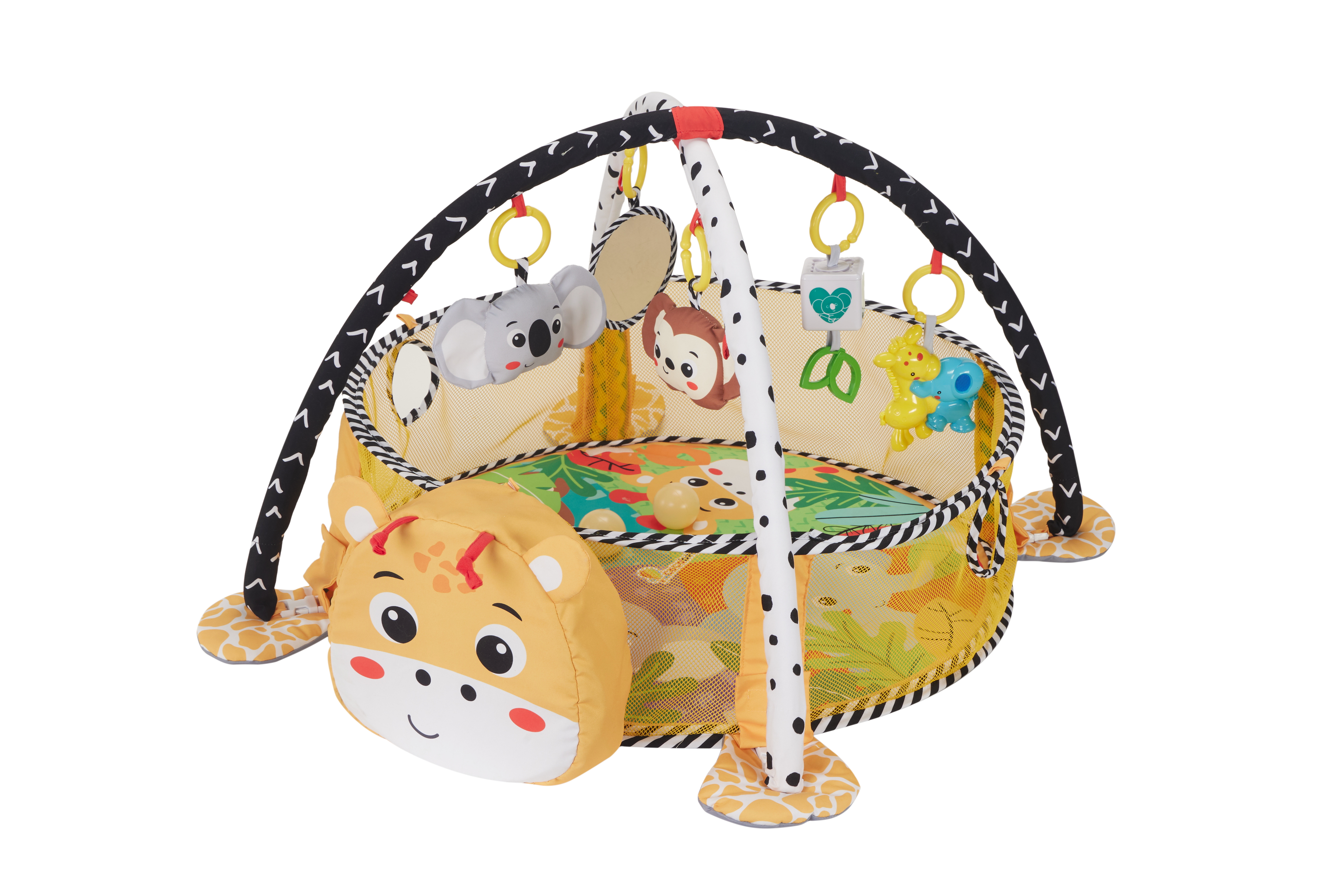 Konig Kids Soft Baby Toys Play Mat Game Mat with Hanging Toys Baby Toys 0-12 Months