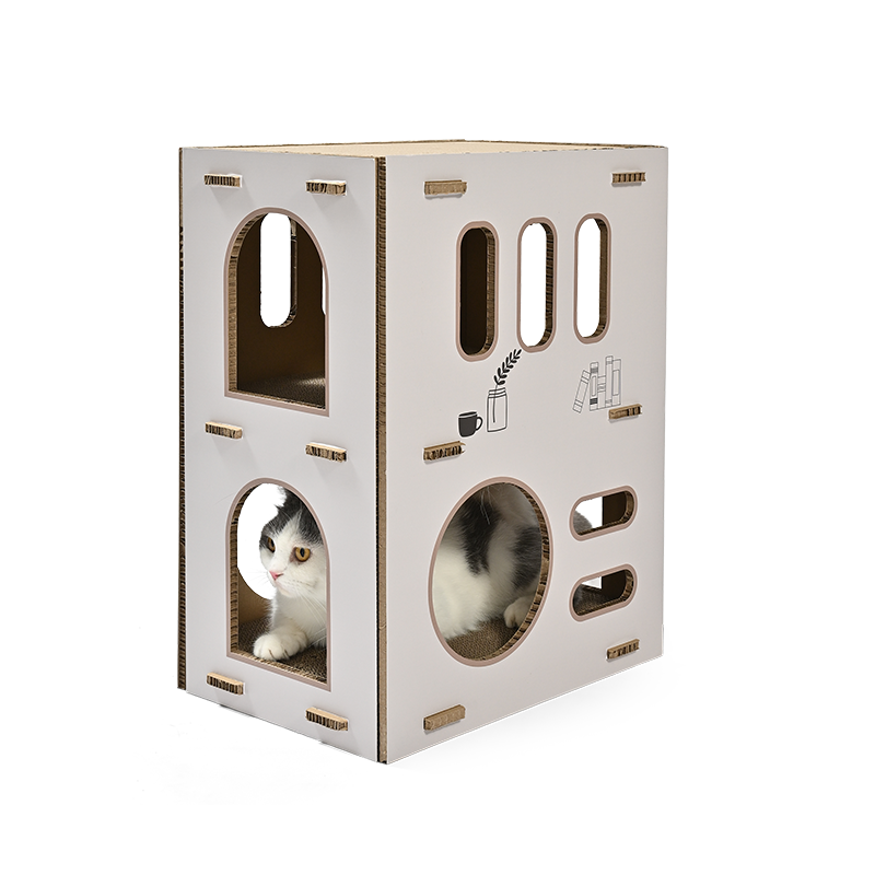 Corrugated Cardboard Cat House