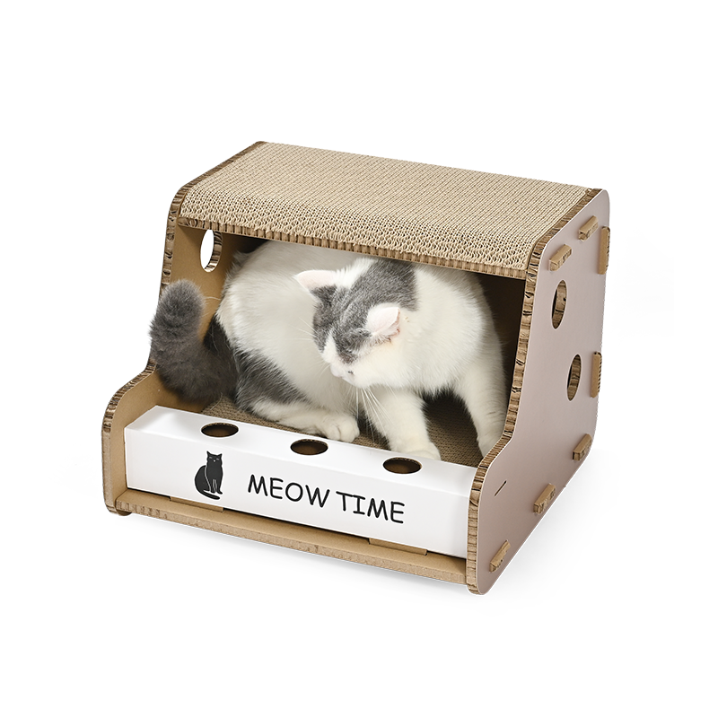 Corrugated Cardboard Cat House