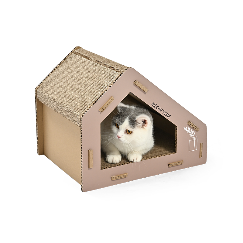 Corrugated Cardboard Cat House
