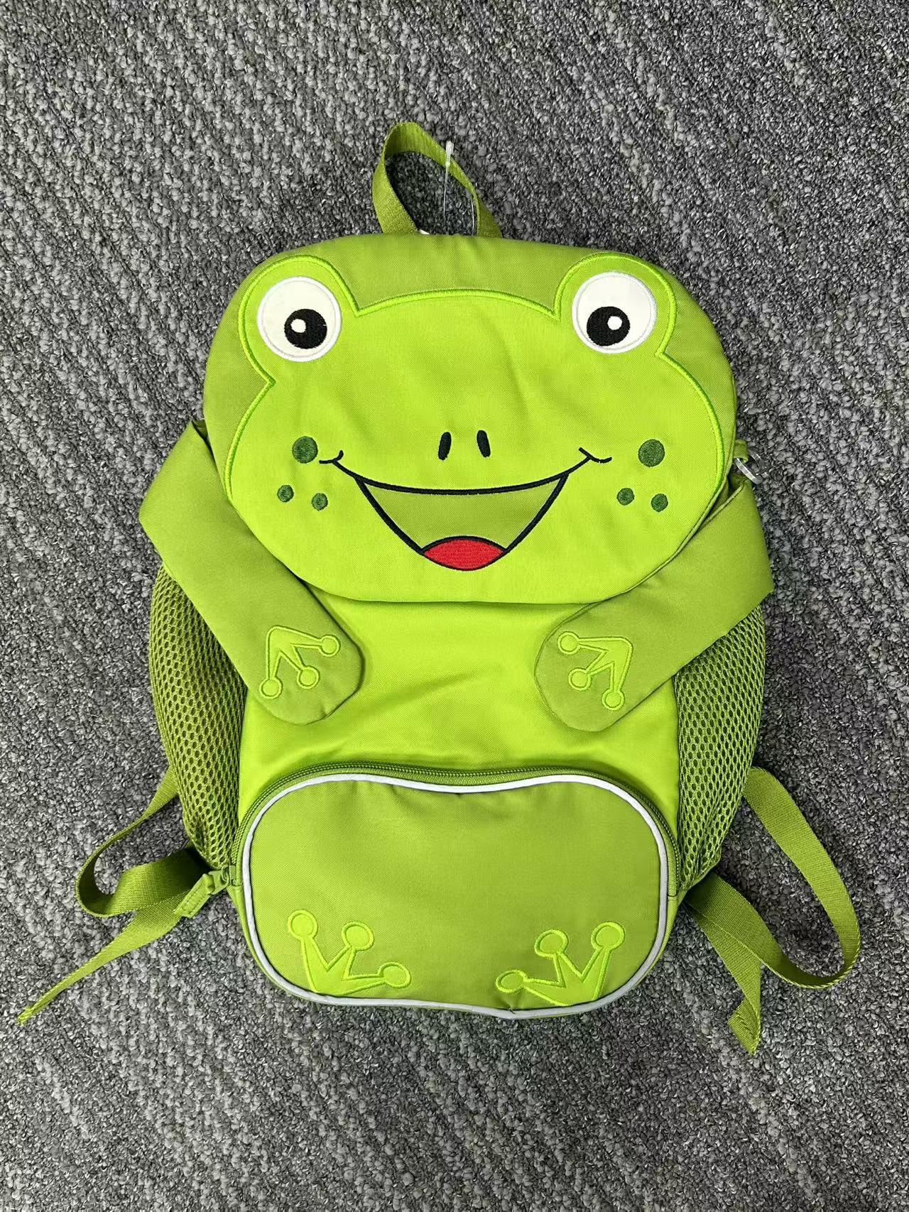 Cartoon Frog Children's Schoolbag