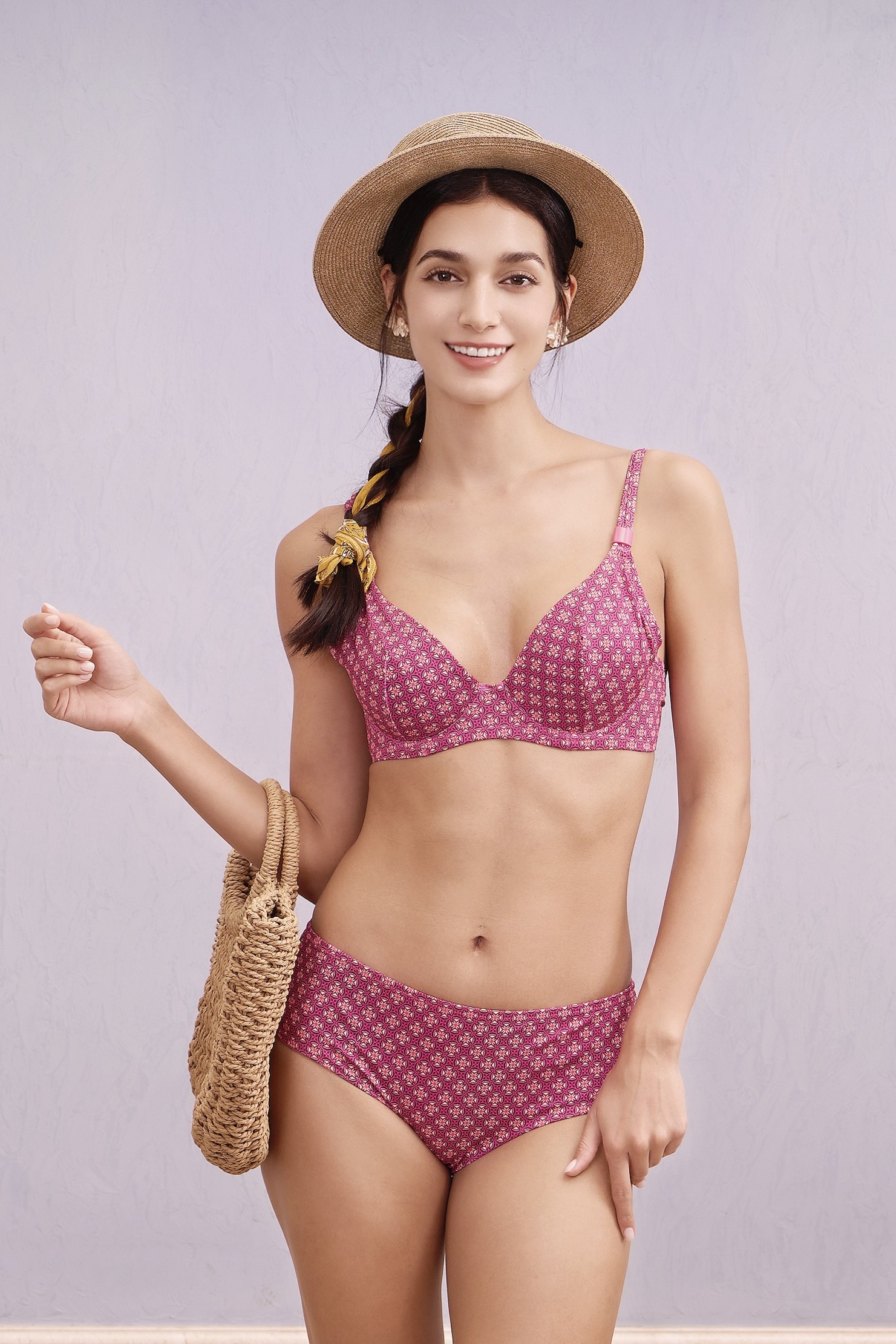 Printed swimwear