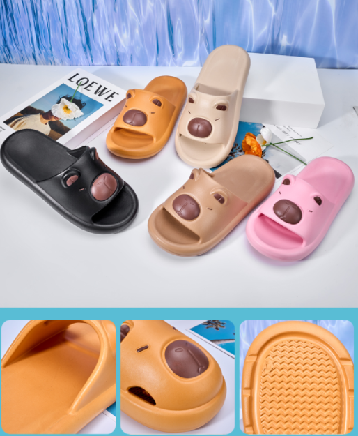 Slippers EVA slippers slip-on slippers Animal slippers
