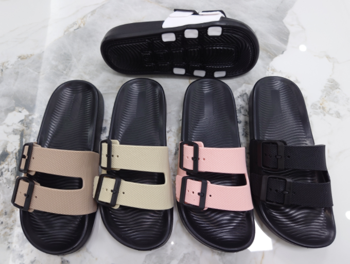 Slippers EVA sole PVC upper slippers ,woman slippers