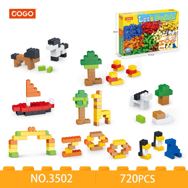 Diy Blocks/720pcs