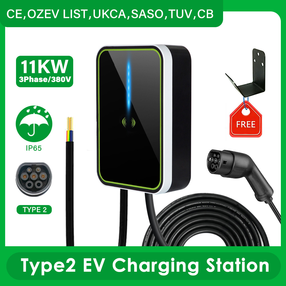 CAMA-2 Plug-and-Charge Electric Vehicle Charging Pile - 11KW