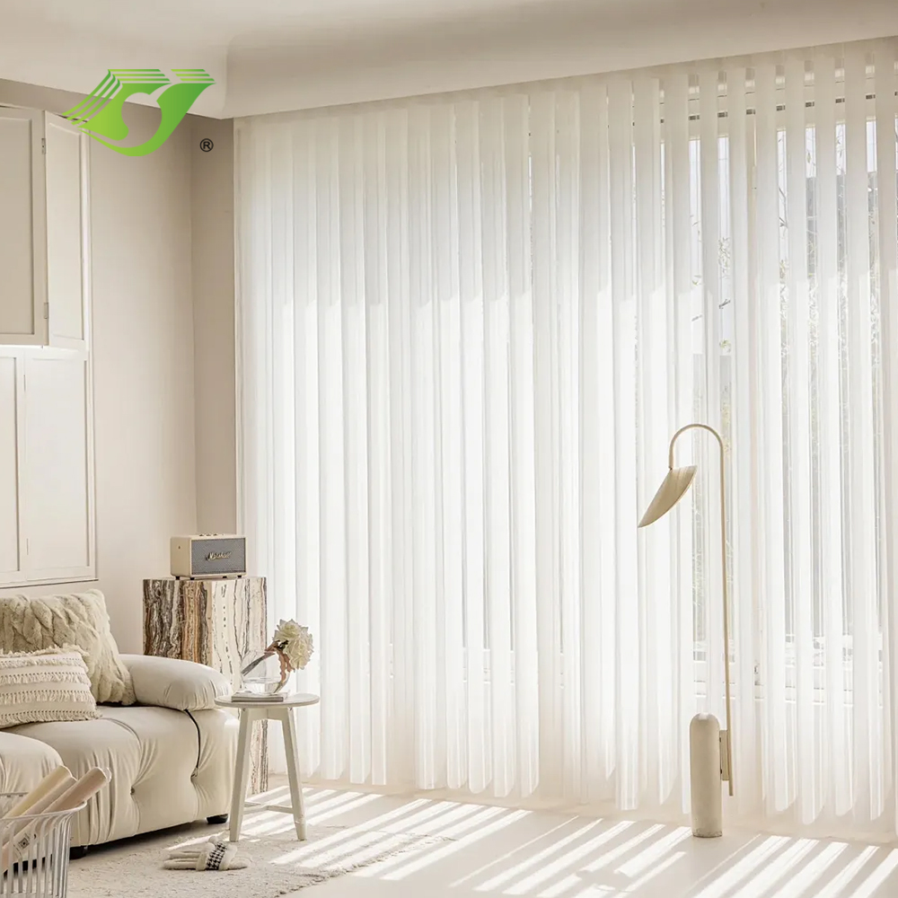 sheer vertical blind