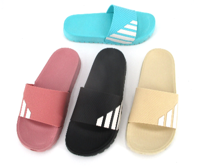 Slippers EVA sole PVC upper slippers ,woman slippers