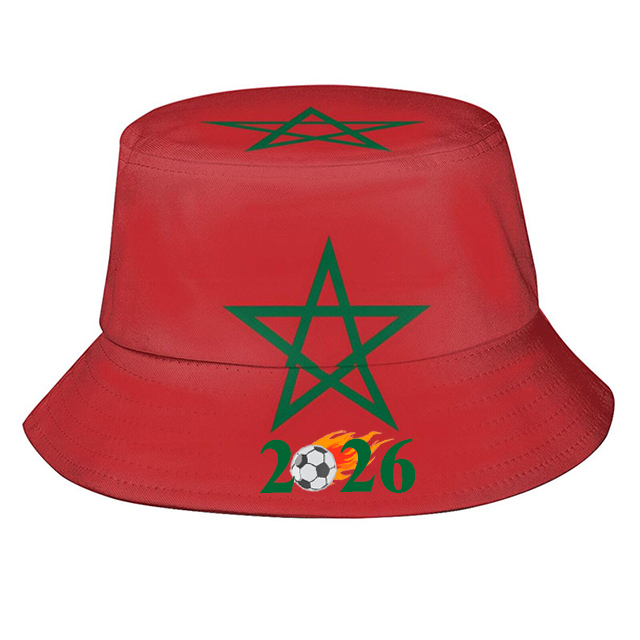 Custom Sports Events Supporter Football Hats Soccer Team Fisherman Cap Rugby Club Fans Bucket Hats