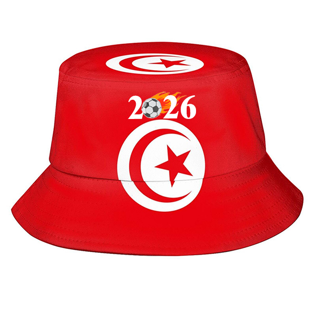 Custom 2026 Sports Events Supporter Football Soccer Team Fisherman Cap Rugby Club Fans Bucket Hats