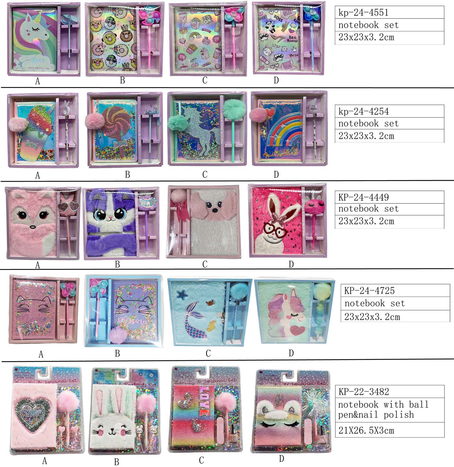 Notebook set
