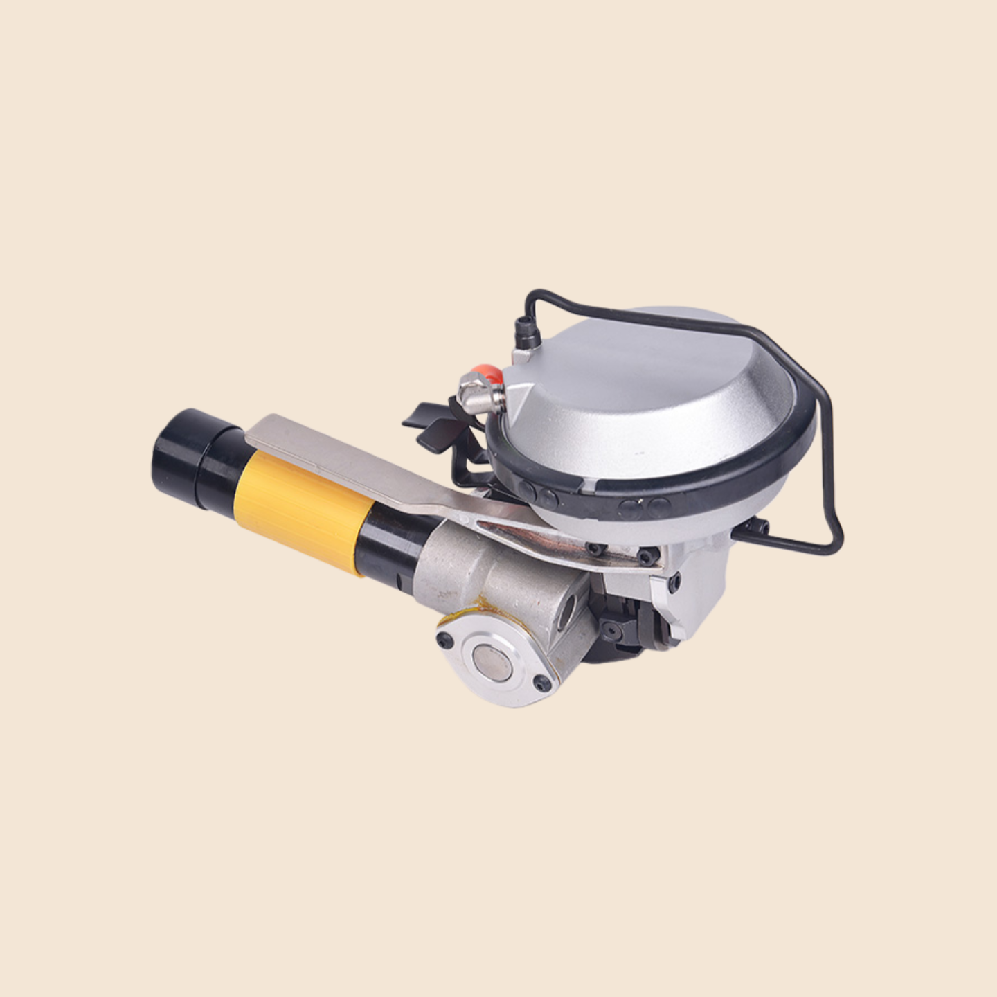 Integrated Steel Strip Pneumatic Packaging Machine – Air-Powered Steel Strap Binding Equipment