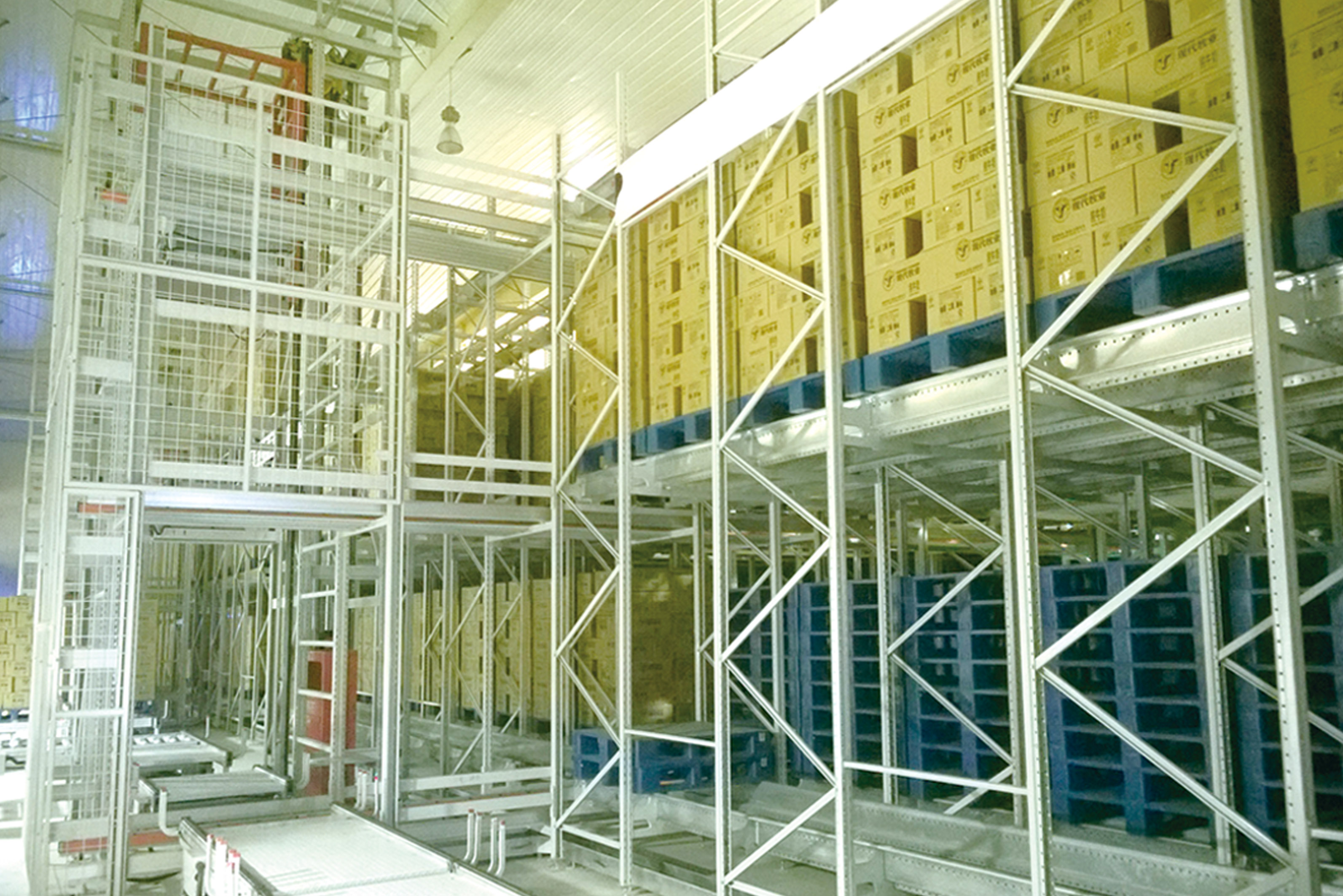 Satong mother and child vehicle system warehouse shelves