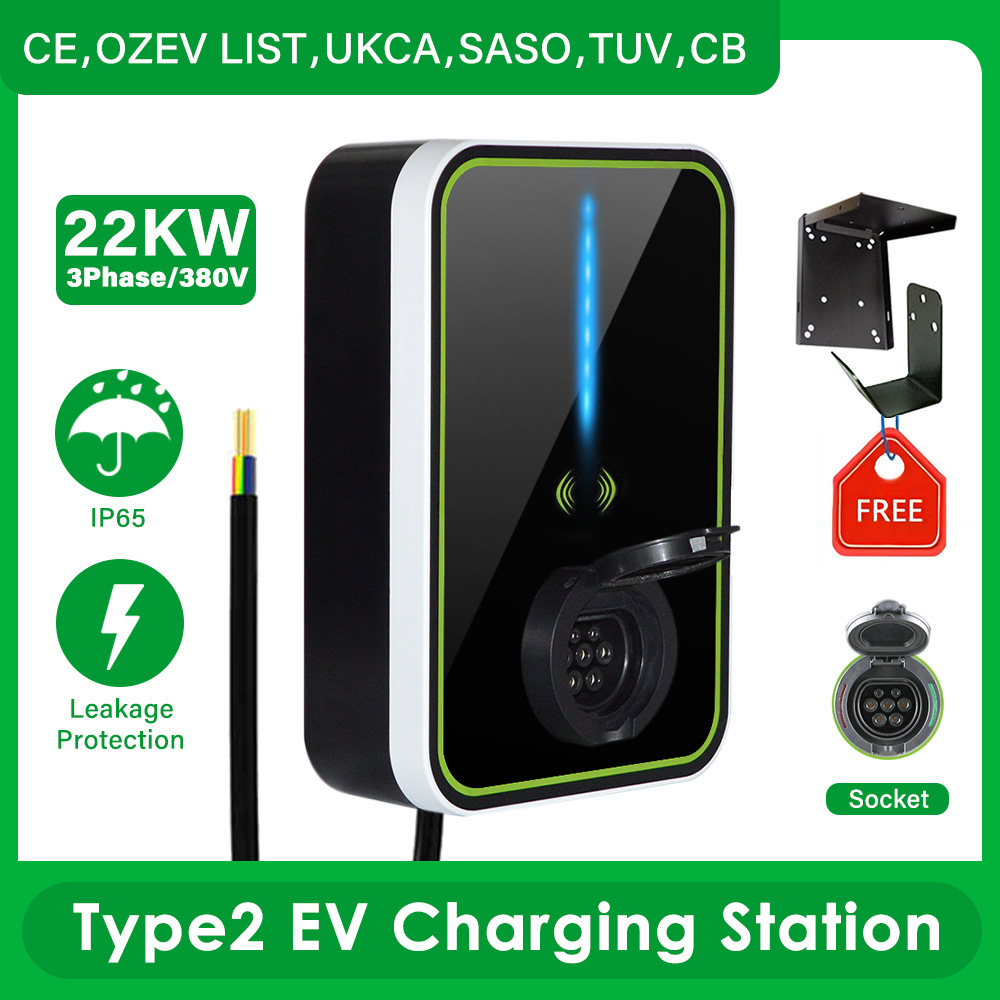 CAMA-QZ European Standard Plug-and-Charge Electric Vehicle Charging Pile - 22KW