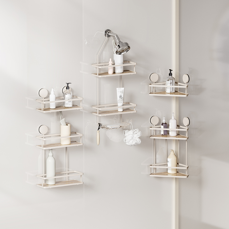 Timber Grain Series Bathroom Organizer