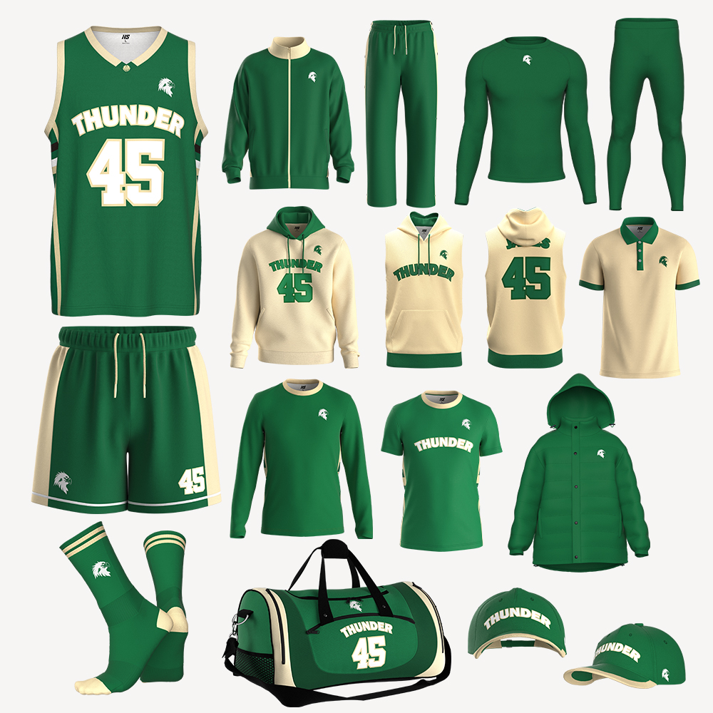 Basketball Uniform Set Team Club Basketball Jerseys Basketball Caps Basketball Bags Basketball Socks