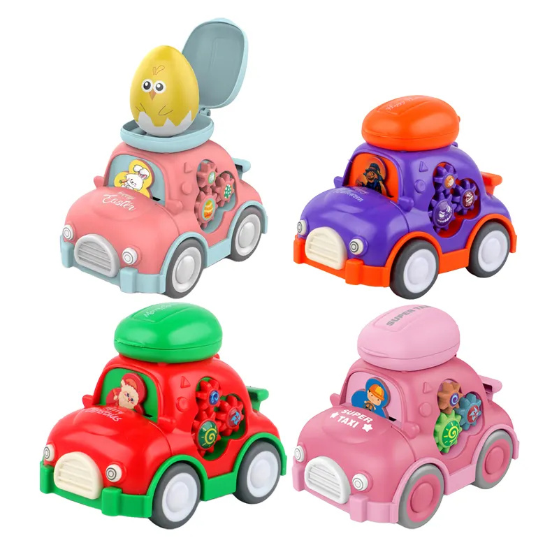 Cartoon Multifunction Car Toy Can Hold Sugar Toy Inertial Gear Car Toy Storage Car Toy Kid Gift Toy