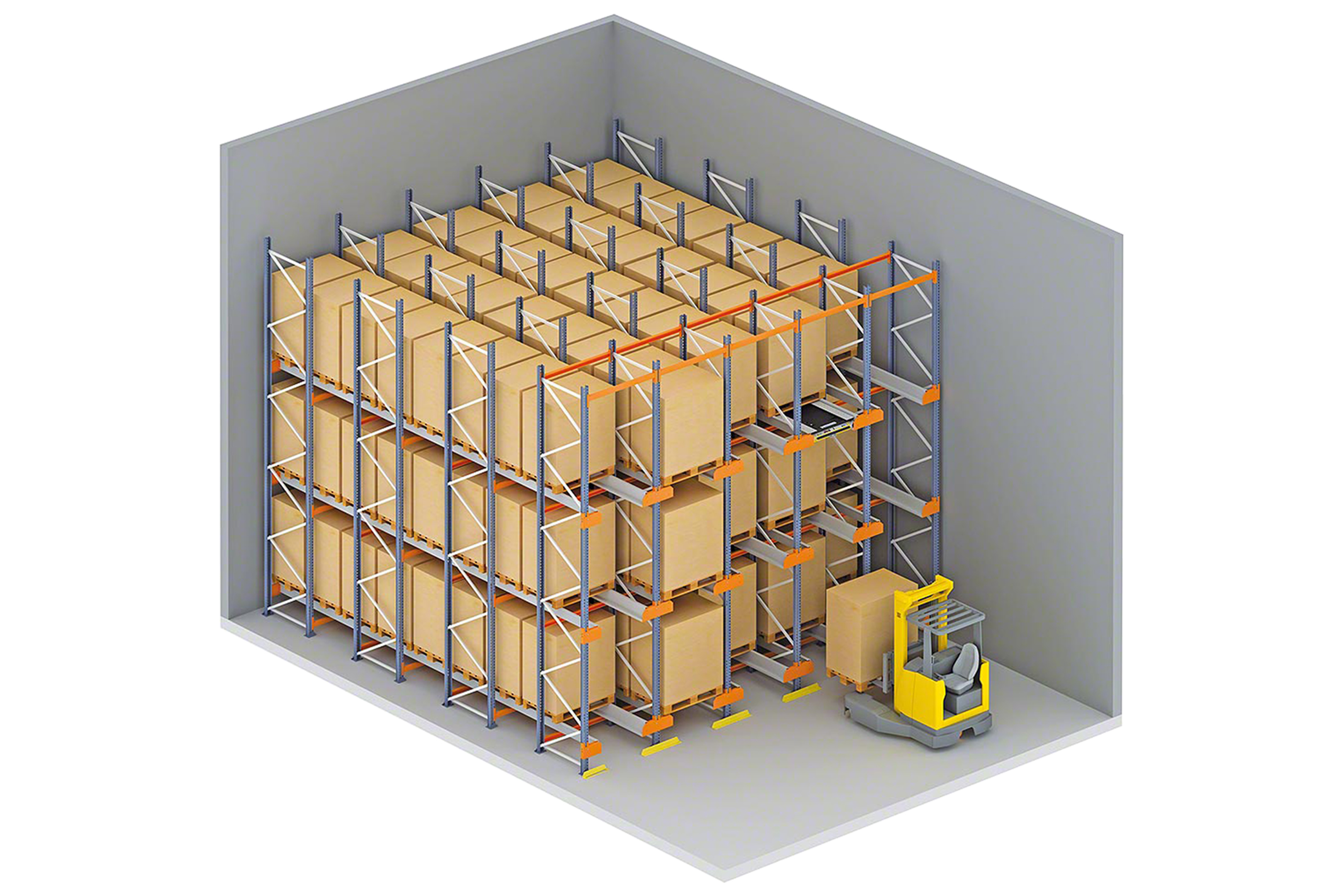 Satong shuttle style storage rack