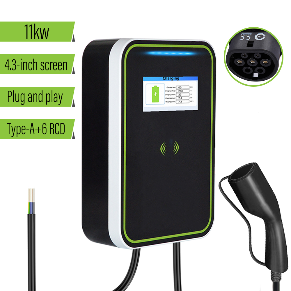 CAMA - European Standard Plug-and-Charge Electric Vehicle Charging Pile - 11KW