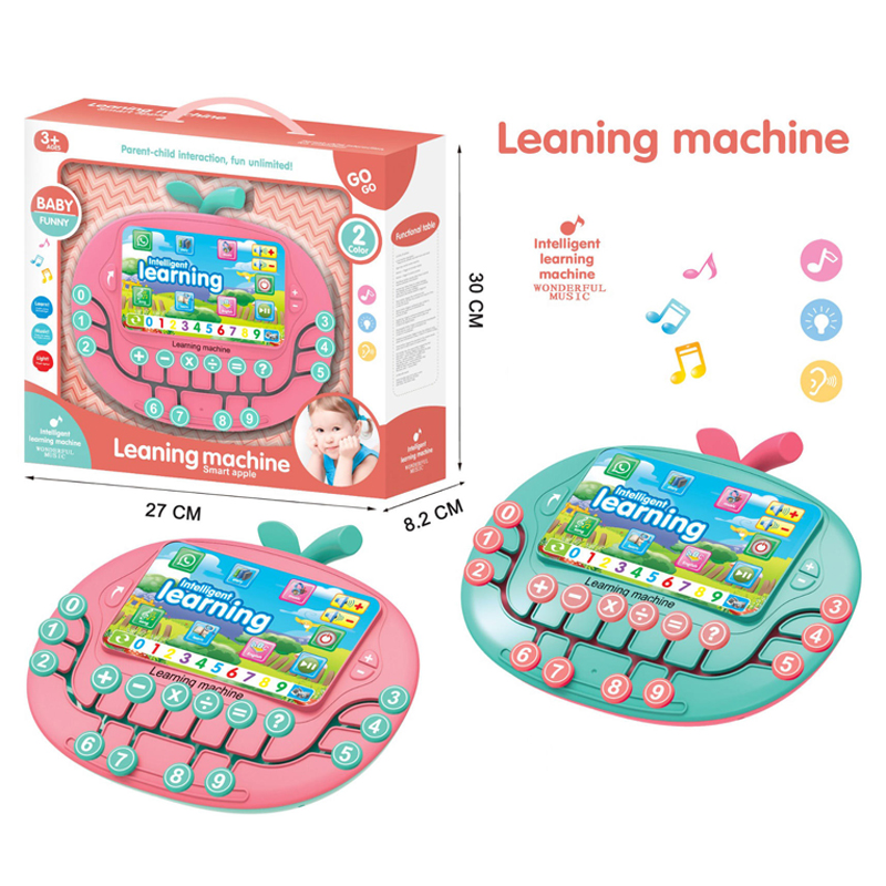 Smart Apple Shape Intelligent Toy Kids Learning Machine Toy Early Educational Toy