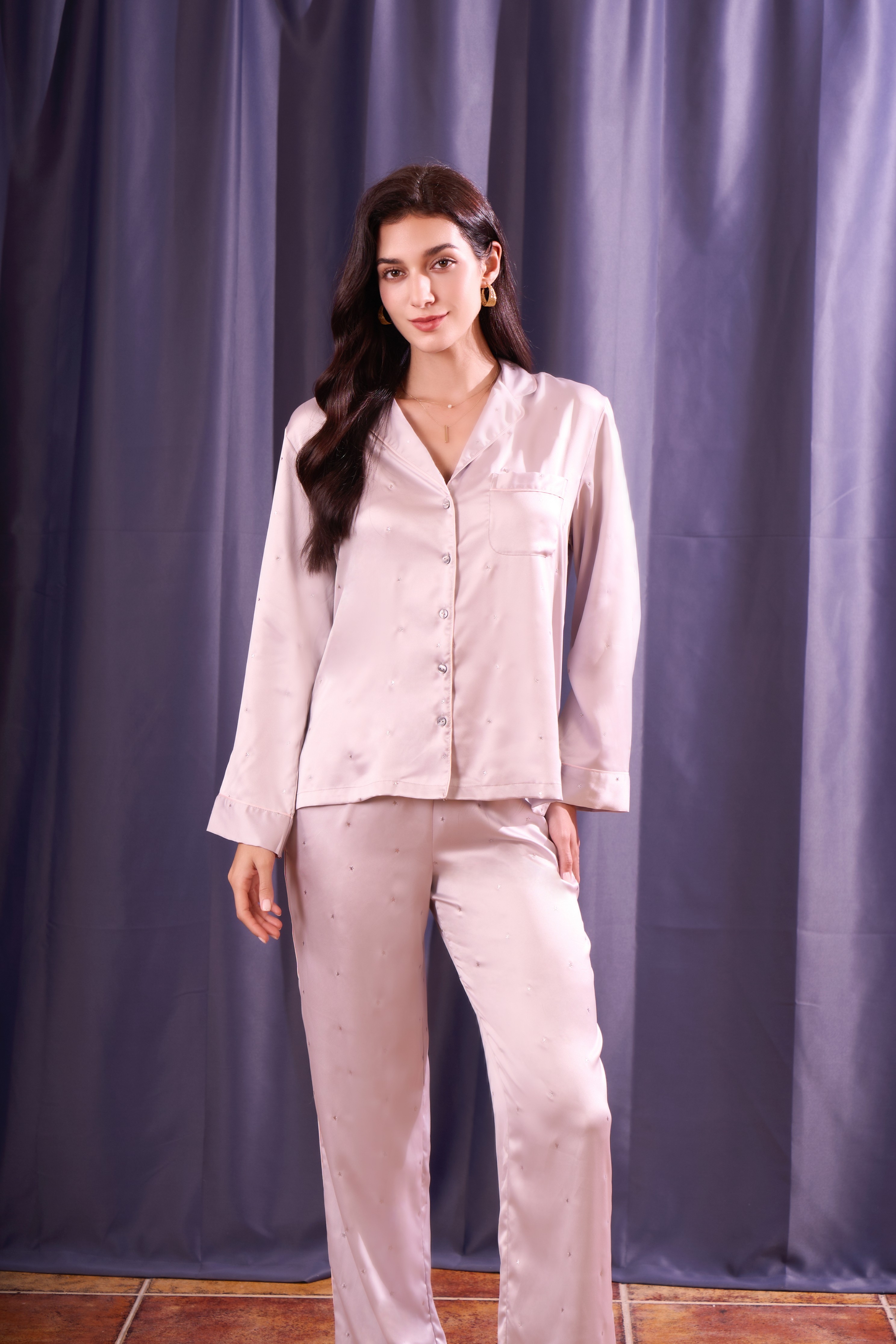 Satin Pajama Set