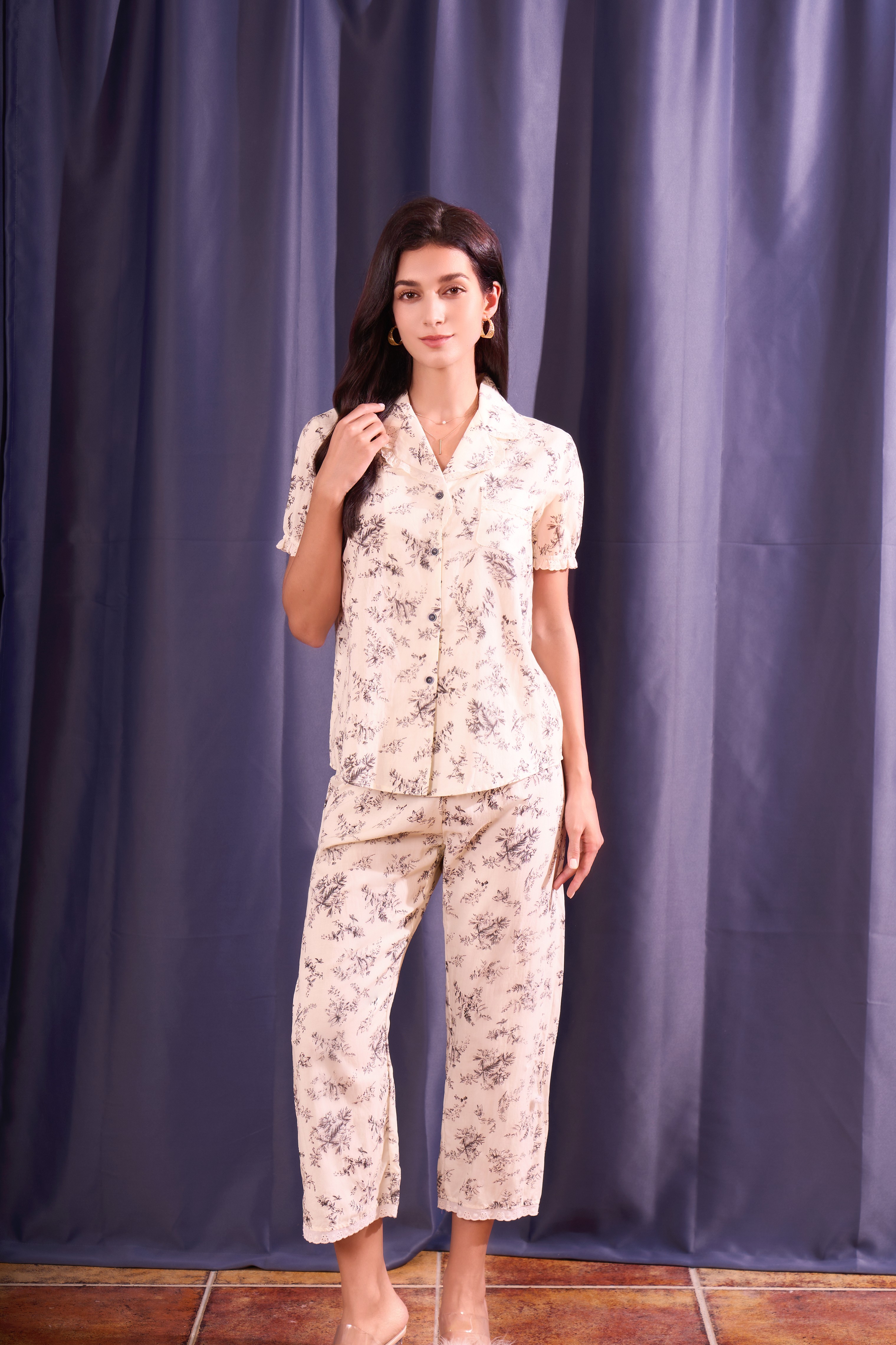 Satin Pajama Set