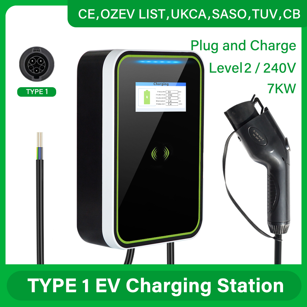 CAMA - American Standard Plug-in Electric Vehicle Charging Pile - 7KW