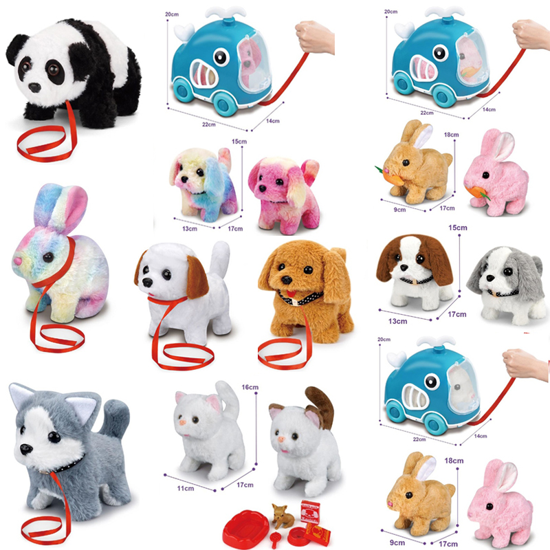 Electric plush Toy Pretend Play Toy Soft Plush Animal Toy Children Gift Toys