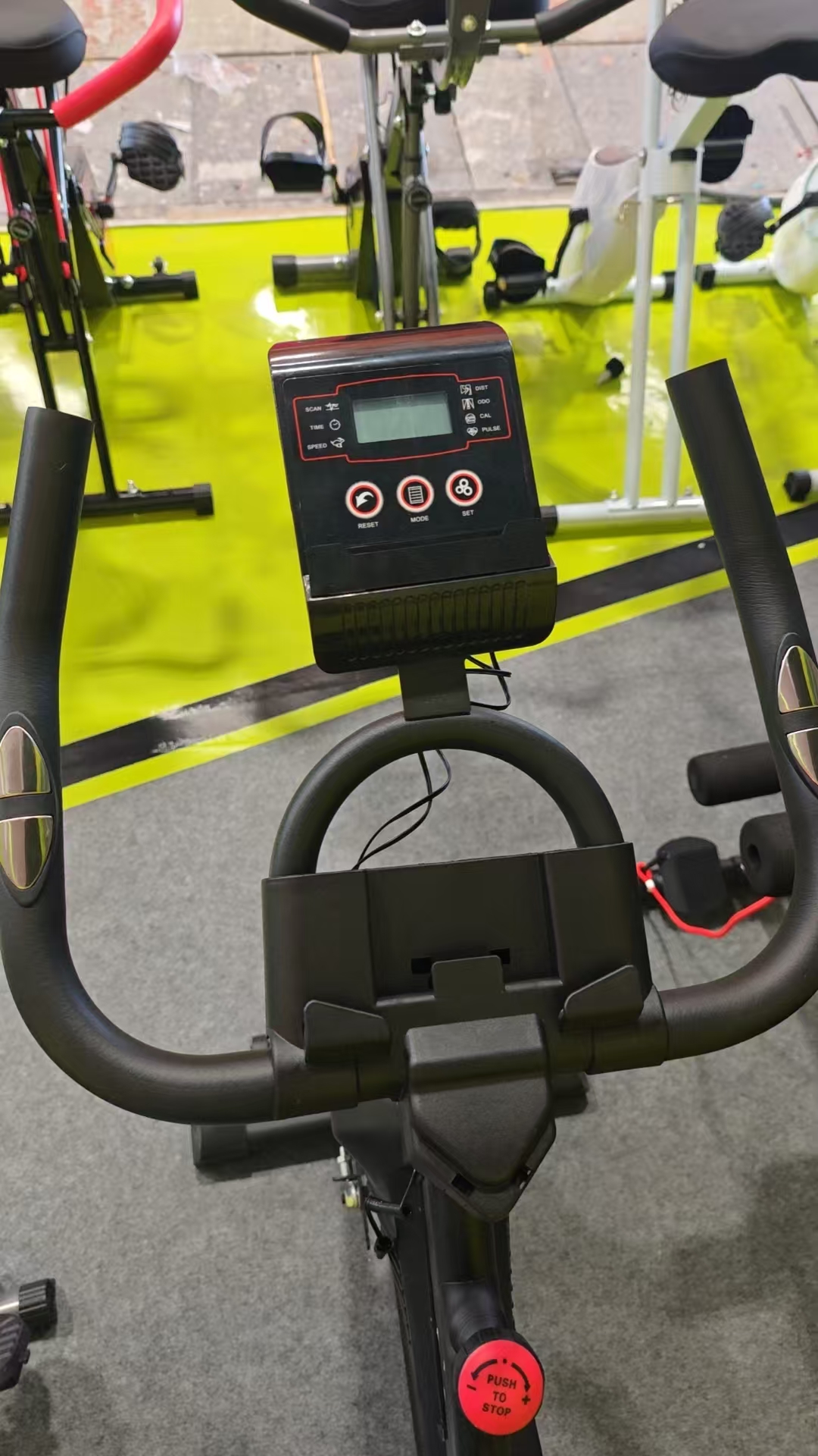 Dynamic bicycles, walking machines
