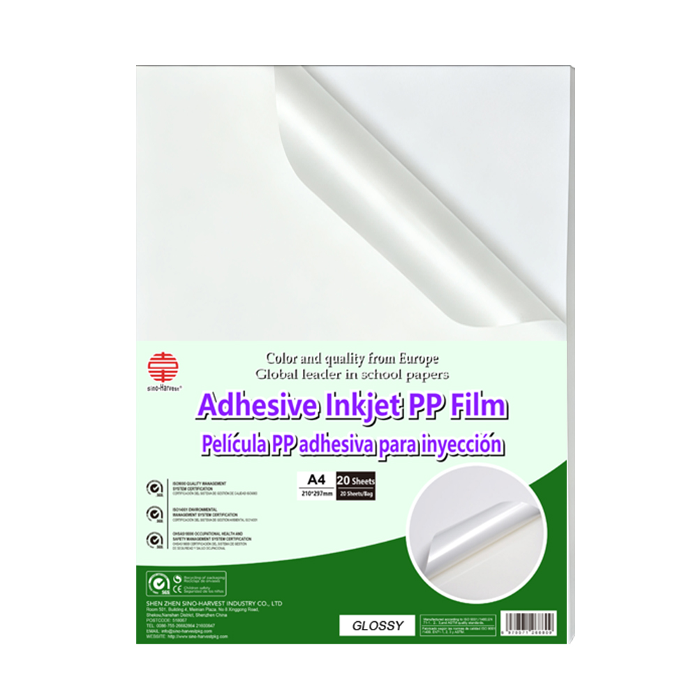 Adhesive Inkjet Pp Film