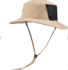 Wide-brimmed sun hat