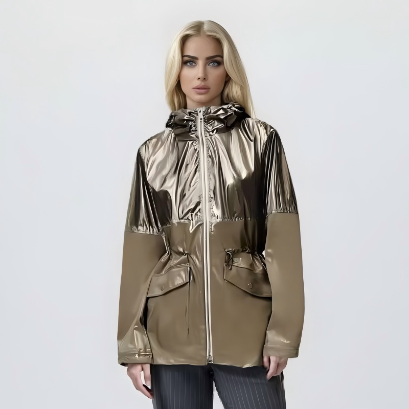 Stylish Patchwork Windproof Casual Jacket