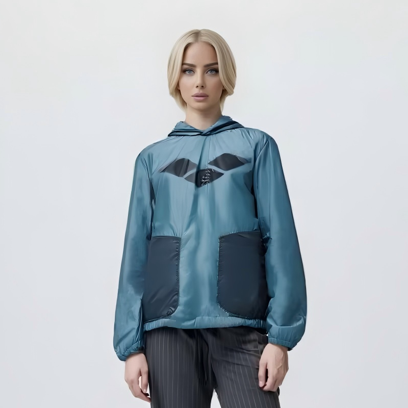 Ultra - Light Stylish Hooded Lightweight Jacket