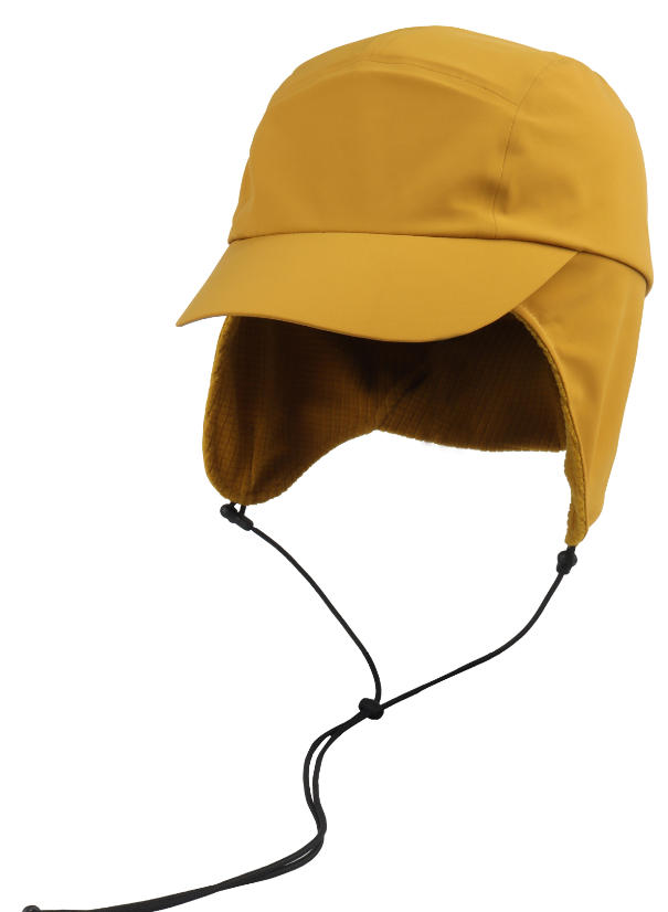 winter hat with ear flaps and fleece lining
