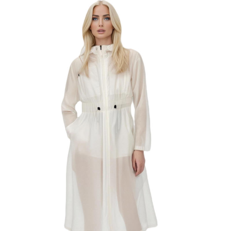 Ultra - Light Stylish Long - Length Windproof Women's Coat