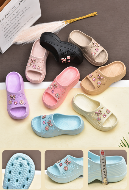 SLIPPERS EVA slippers Thick-soled slippers Woman slippers