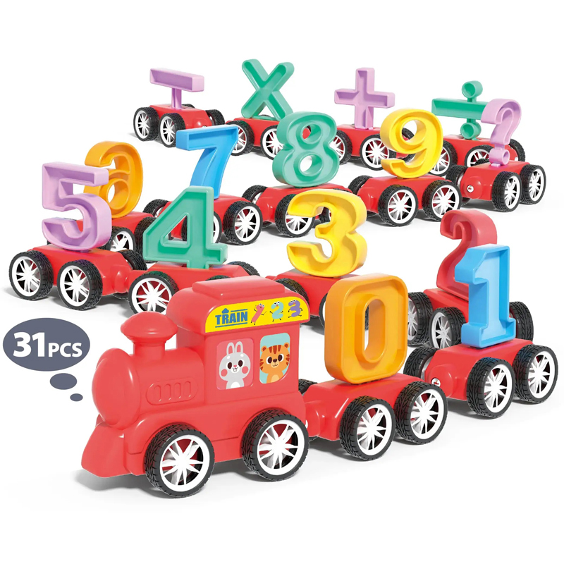 Magnetic Number Train Toy Children Learning Counting Classification Toy Educational Toy