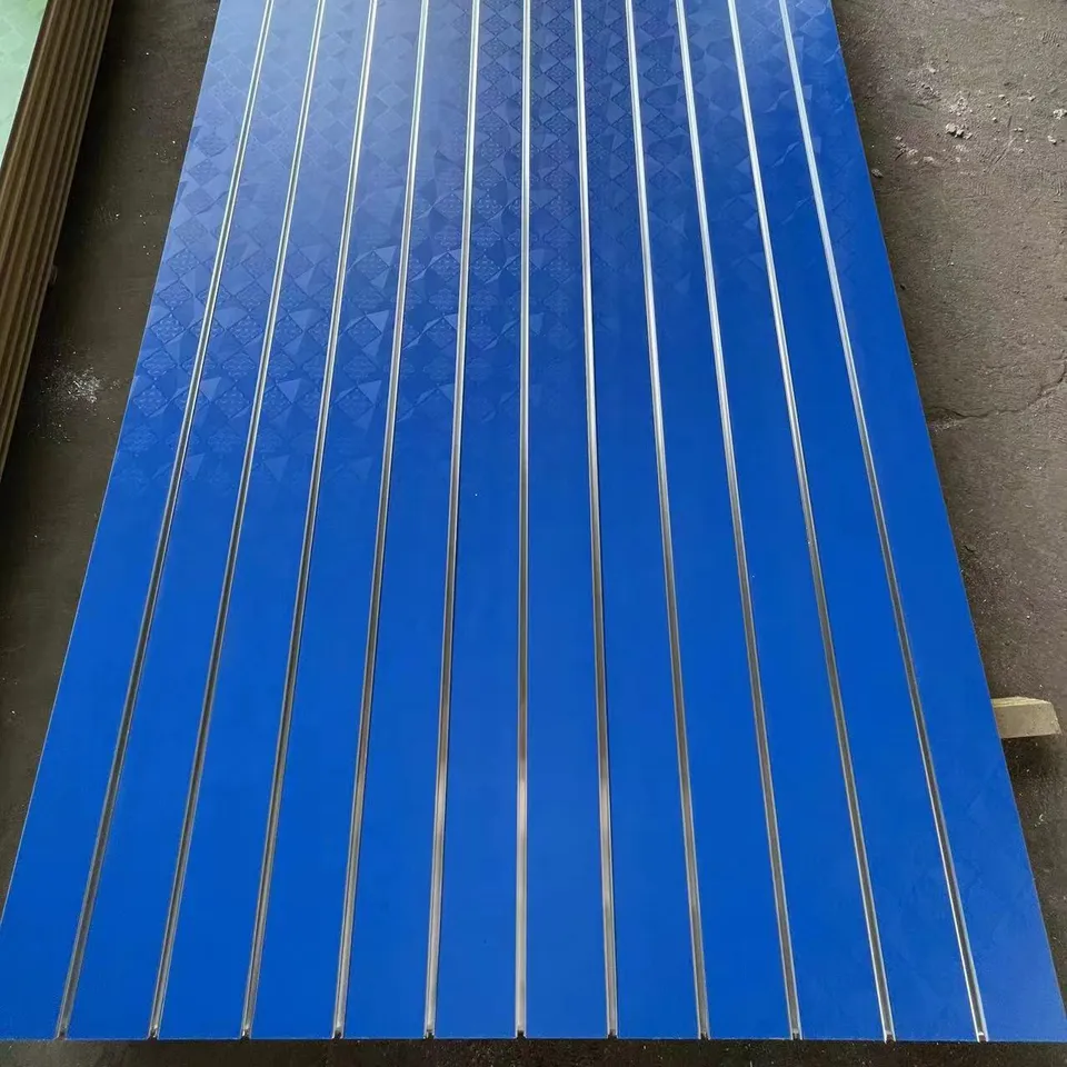 Grooved Slotted Mdf Aluminum Panels Slat Wall Decorative Slatwall for Store Display