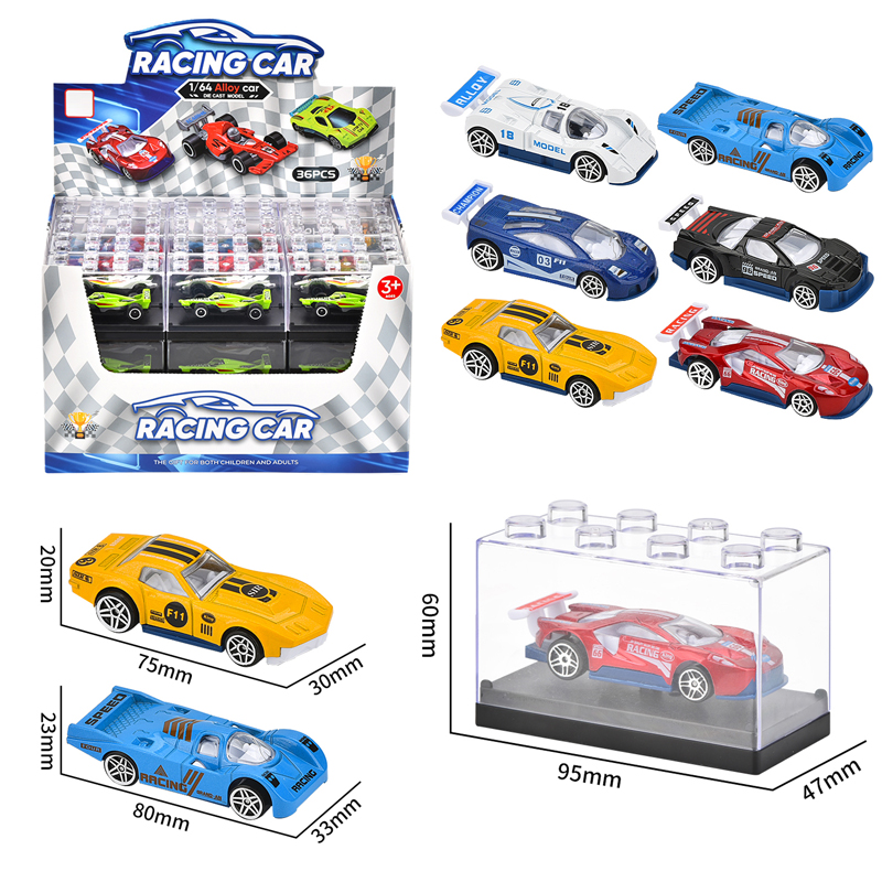 Children Metal Car Model Toy Free Wheel Alloy Racing Toy Diecast Car Toy