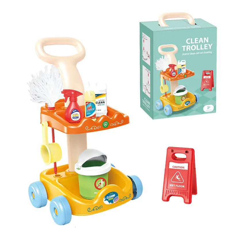 Cleaning Toy Children DIY Household Set Toy Pretend Play Toy