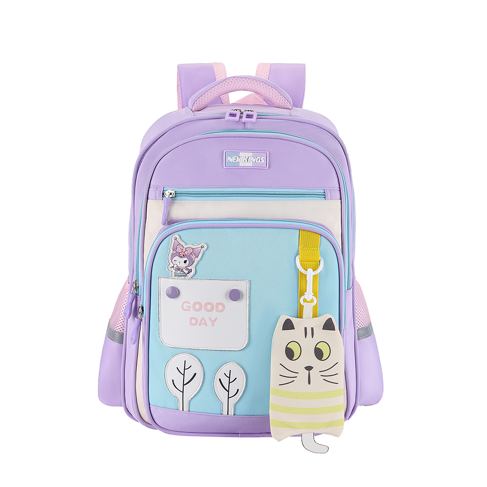 Reflective detail student backpack