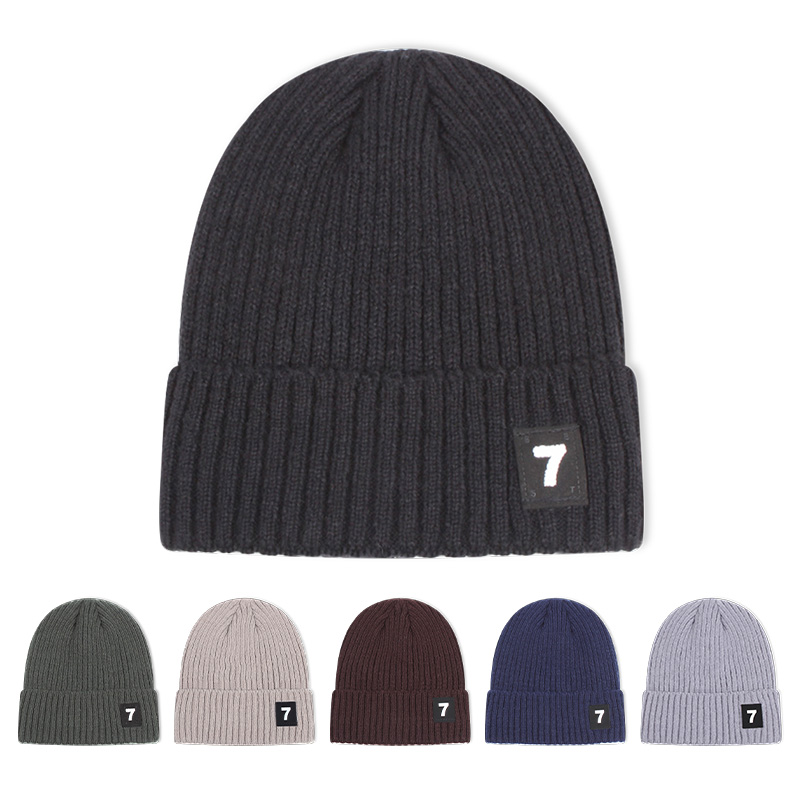 Winter Warm Thickened Knitted Beanie - Outdoor Cold-Resistant