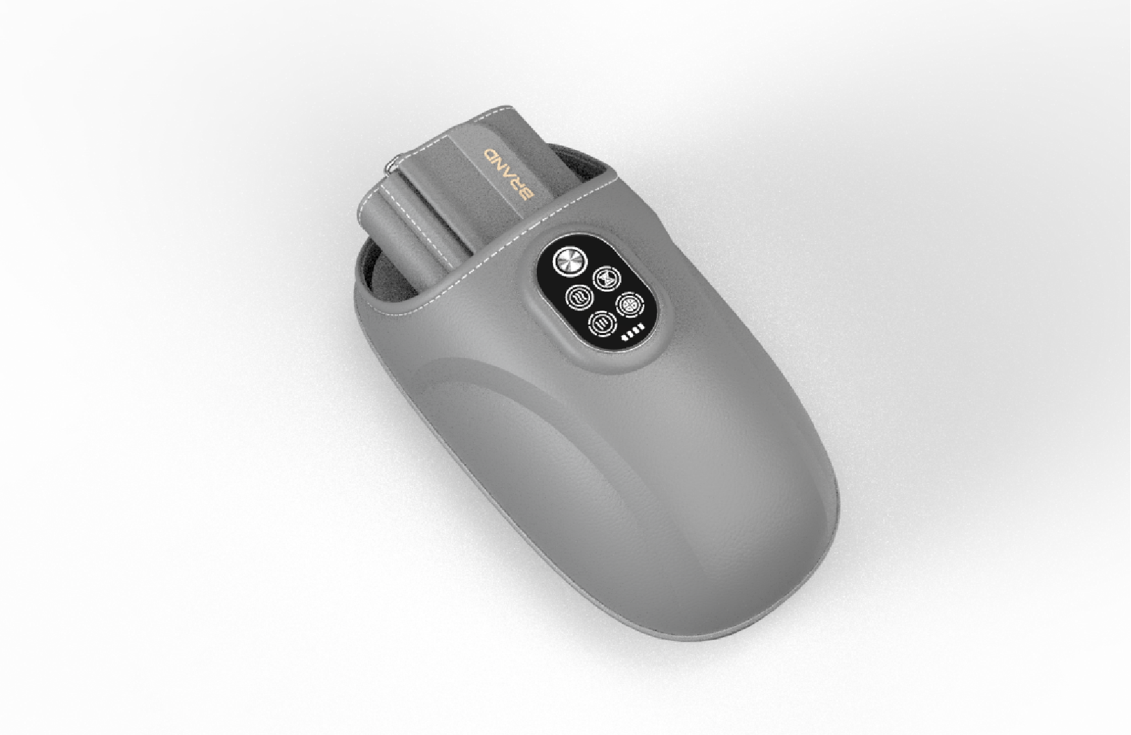 PU Cover Finger 3D & Heating Cordless Shiatsu Hand-Spa Massage