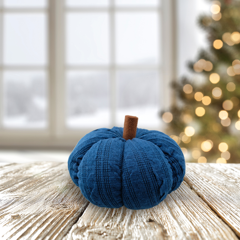 10'' Harvest Knitted Pumpkin