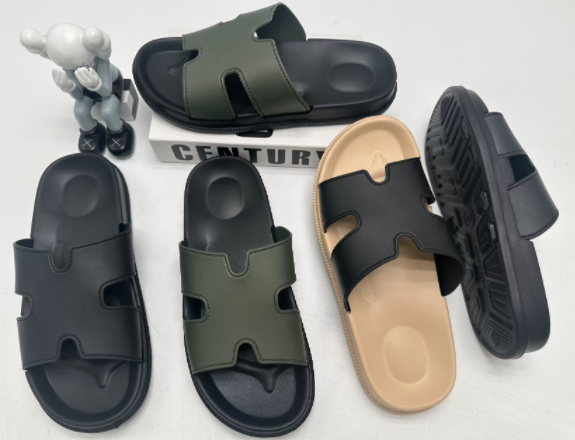 Slippers,EVA sold PVC uppers slippers,Men slippers