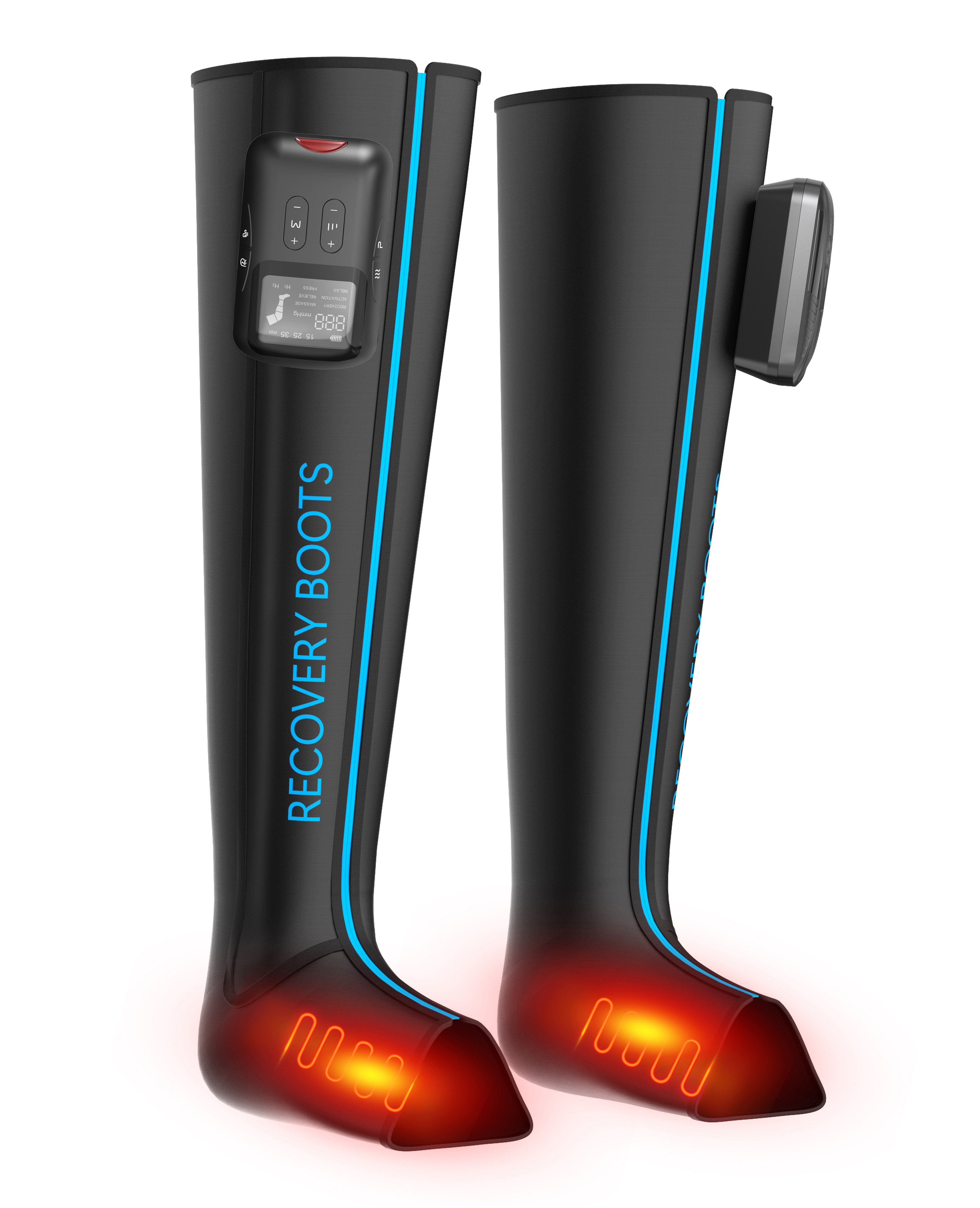Memory Method Air Compression Recovery Massager With Heat
