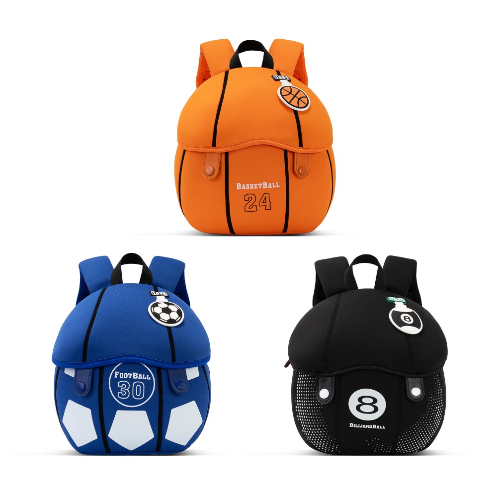 Basketball toddler neoprene bag,Football kids sports backpack