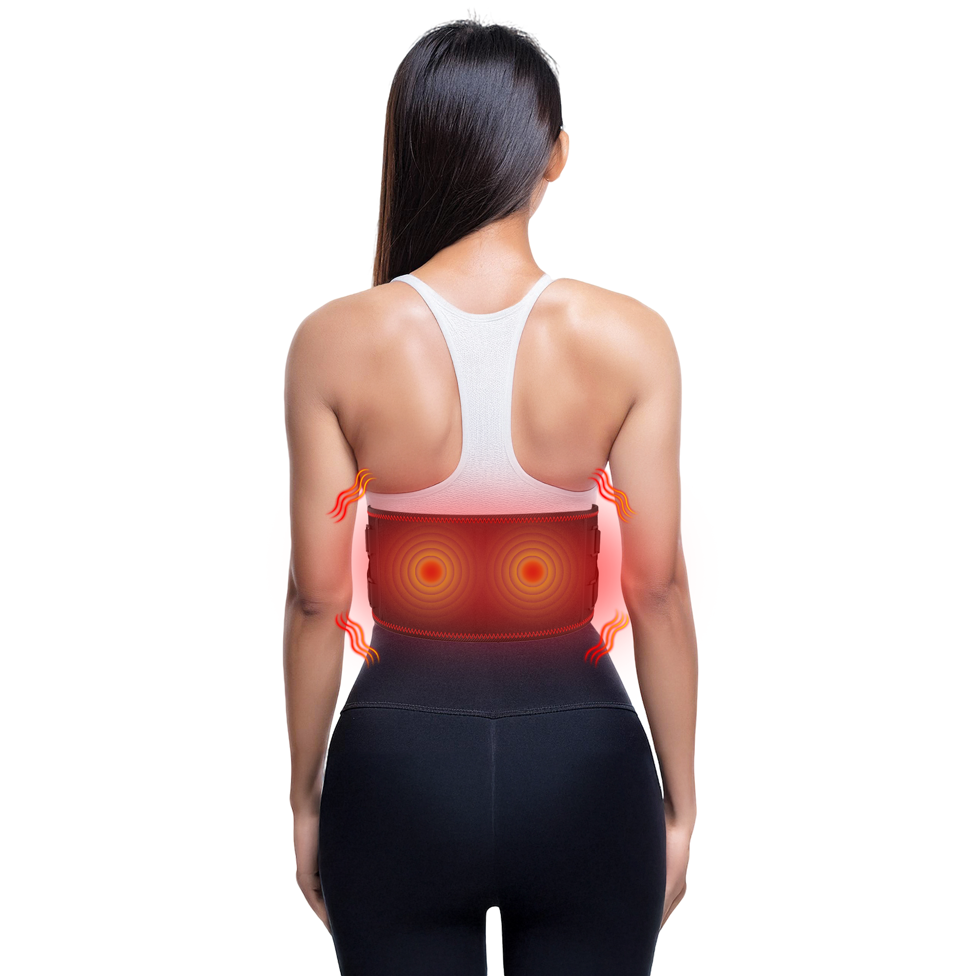 Heating Vibrating Lumbar Support Belt
